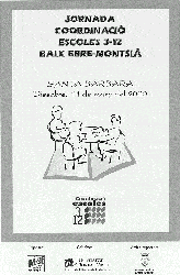 Cartell Jornada Coordinació Escoles 3-12 Baix Ebre-Montsià